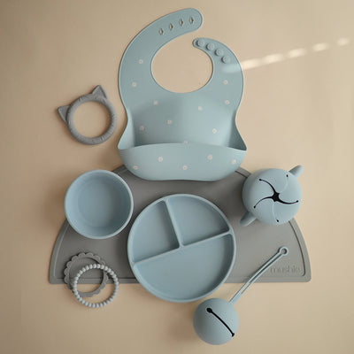 Mushie Pacifier/Soother Case - Powder Blue