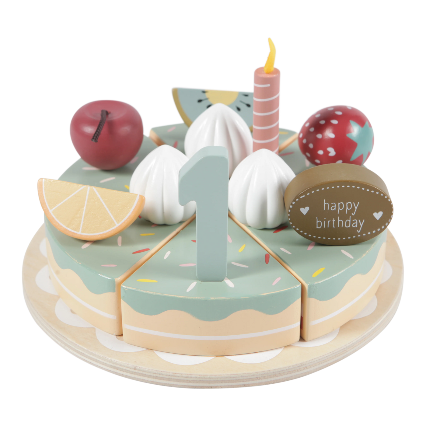Little Dutch - Wooden Birthday Cake