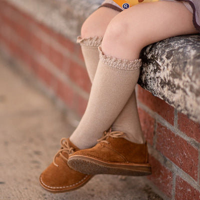 Lace To Knee High Sock Bundle - Basics + Neutrals